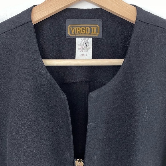 Vintage Virgo II Checker Detail Vest/Top - 10 - Picture 3 of 5